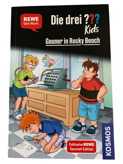 Die drei ??? Kids Gauner in Rocky Beach Kosmos Hardcover REWE Edition