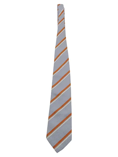 BALDESSARINI Herren Krawatte Business Mehrfarbig Gestreift Seide 150x9cm