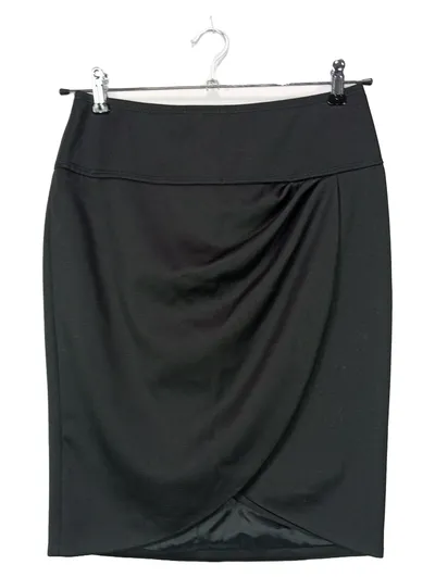 APRIORI Bleistiftrock Damen Gr. 36/S Schwarz Business Elegant Wolle-Mix