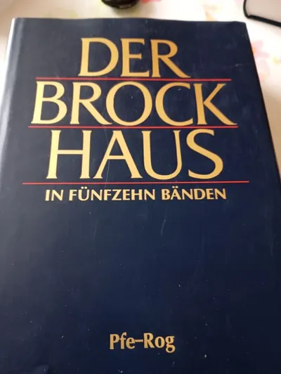 Brockhaus Enzyklopädie Band Pfe-Rog Wissen Deutsch Hardcover Nachschlagewerk