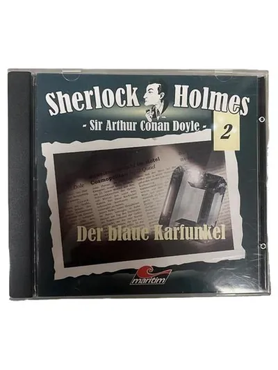 Sherlock Holmes 2 Der blaue Karfunkel Sir Arthur Conan Doyle CD Hörspiel