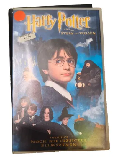 Harry Potter und der Stein der Weisen VHS Kassette Warner Bros Daniel Radcliffe