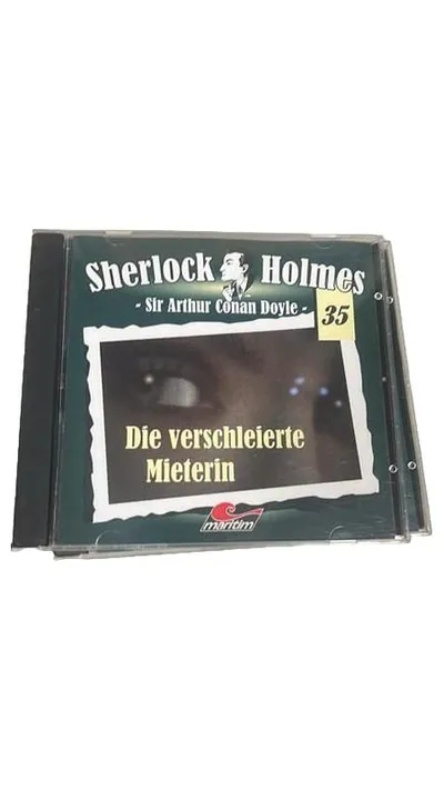 Sherlock Holmes 35 Die verschleierte Mieterin CD Hörspiel Maritim