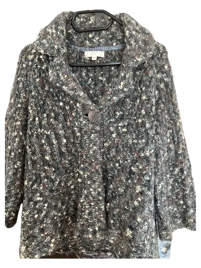 Kenar Strickjacke Damen L Mehrfarbig Casual Strukturmuster