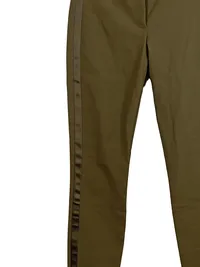 HALLHUBER Damen Anzughose Oliv Gr. 34 XS Seitenstreifen Business 2