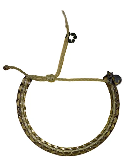 4Ocean Sea Bird Armband Beige Casual Kunststoff recycelt