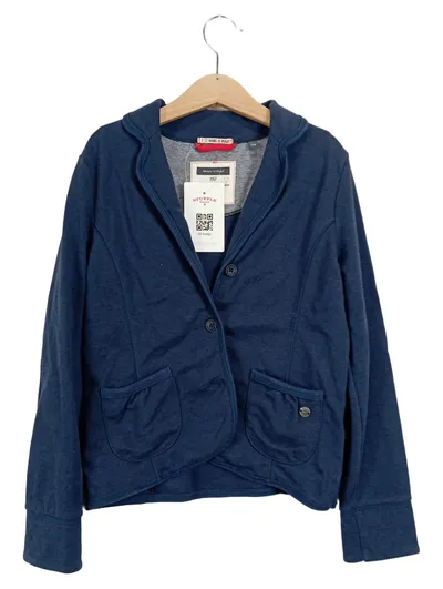 Marc O'Polo Kinder Blazer Gr. 128 Blau Casual Baumwolle Modal