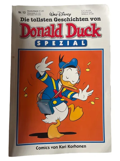 Walt Disney Donald Duck Spezial Nr. 13 Jugendzeitschrift Comics Kari Korhonen