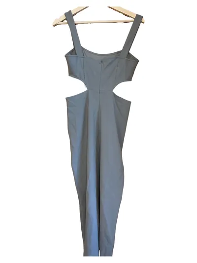 Cider Damen Abendkleid Midikleid Cut-Outs Elegant Party Blau Gr. S