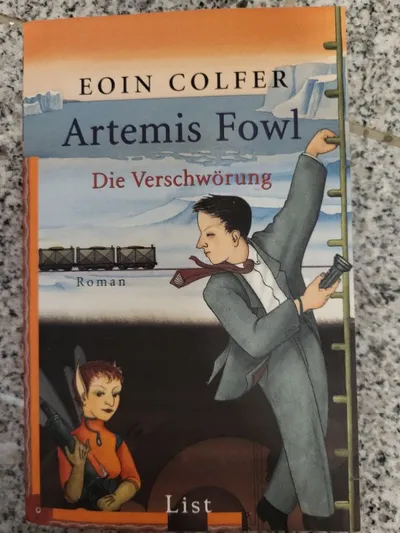 Artemis Fowl Die Verschwörung Eoin Colfer Abenteuerroman Taschenbuch