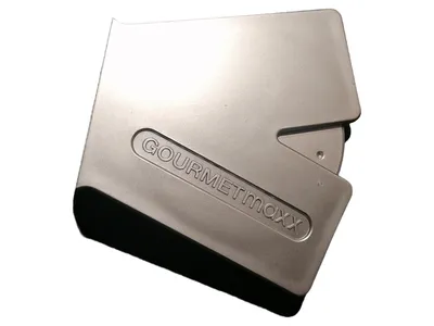 GOURMETmaxx Messerschärfer Messerschleifer Silber