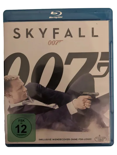 James Bond 007 Skyfall Blu-Ray Daniel Craig Actionfilm Spionage FSK 12