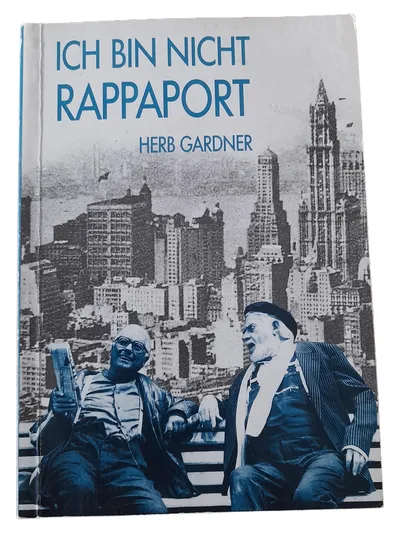 Ich bin nicht Rappaport Herb Gardner Gesellschaftsroman Taschenbuch