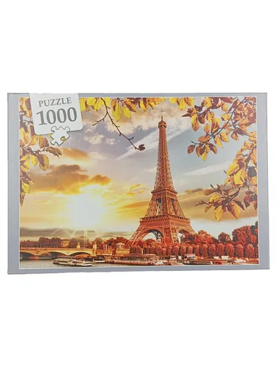 Innovakids Puzzle 1000 Teile Eiffelturm Paris Herbst Sonnenuntergang