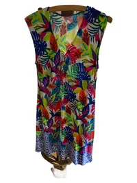 ANTIGEL Damen Sommerkleid Gr. 38;M Mehrfarbig Florales Muster Casual 1