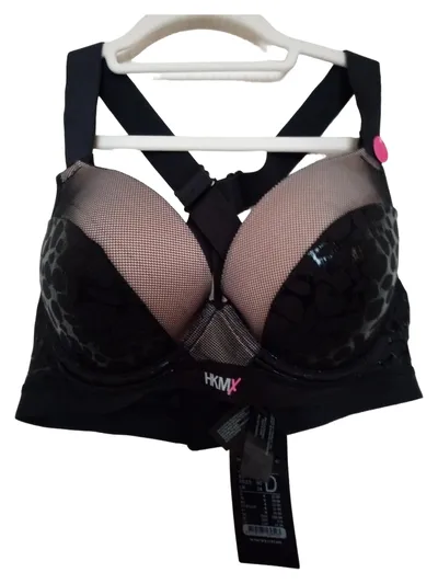 Hunkemöller Sport BH Damen 75B Schwarz HKMX