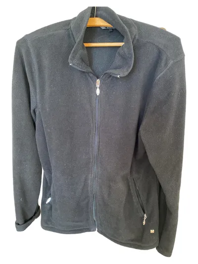 ALEX ATHLETICS Fleecejacke Damen Gr. 42/XL Schwarz Outdoor