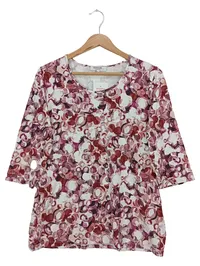 Rössler Selection Damen T-Shirt Gr. 38/M 3/4-Arm Abstrakt Mehrfarbig 1