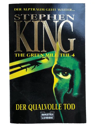 Stephen King The Green Mile 4 Der qualvolle Tod Taschenbuch Horror Deutsch