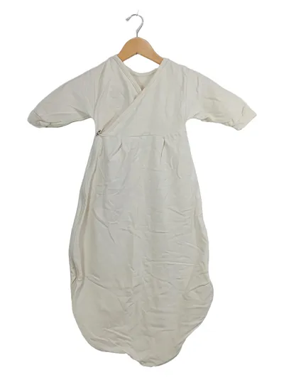 ALVI Baby Schlafsack Gr. 80 Beige 100% Baumwolle Wickeldesign