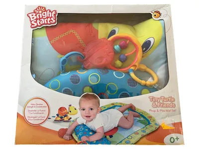 Bright Starts Spielbogen Tiny Turtle & Friends Spielmatte Kinder Mehrfarbig