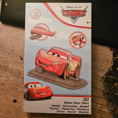 Disney Pixar Cars 3D Puzzle Lightning McQueen Rennwagen Modell ab 6 Jahre