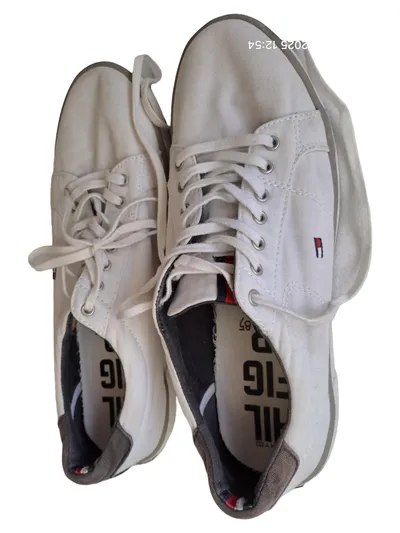 Tommy Hilfiger Herren Sneaker low Weiß Gr. 41 Casual