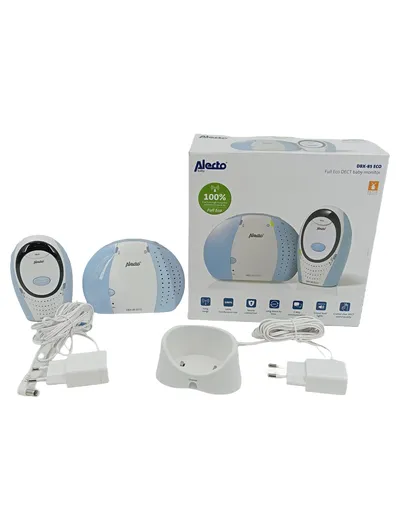 Alecto Babyfon DBX-85 ECO Full Eco DECT Babyphone Blau Kinder