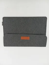 DODOCOOL Laptoptasche Grau Filz Laptop Sleeve Hülle Unisex 36.5x25.5 cm 1