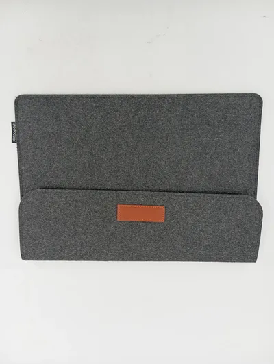 DODOCOOL Laptoptasche Grau Filz Laptop Sleeve Hülle Unisex 36.5x25.5 cm