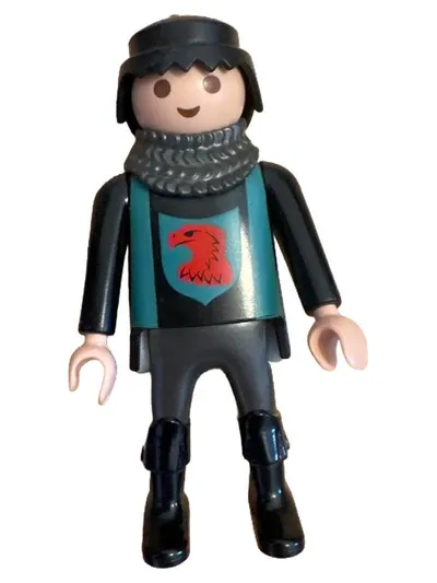 Playmobil Ritter Figur Adlerwappen Spielfigur Kinder Spielzeug Mehrfarbig