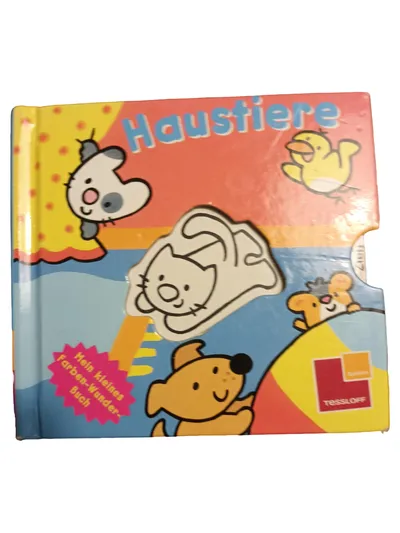 Tessloff Activity Buch Haustiere Mein kleines Farben-Wunder-Buch Mehrfarbig