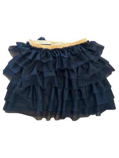 Garcia Minirock Kinder Gr. 146 Schwarz Rüschen Feminin