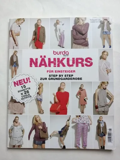 Burda Style Schnittmuster Nähen Einsteiger Grundgarderobe 15 Modelle Mehrfarbig