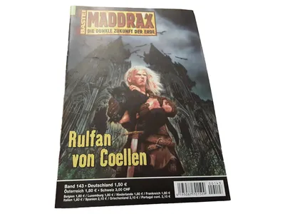 Bastei Maddrax Rulfan von Coellen 143 Science-Fiction Jugendzeitschrift Comic