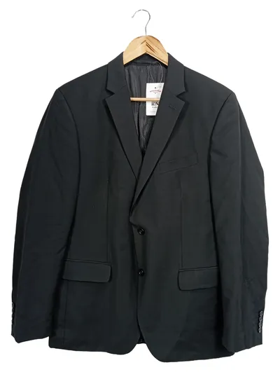 PIERRE CARDIN Herren Sakko Gr. 52/XL Schwarz Business Anzugjacke Elegant