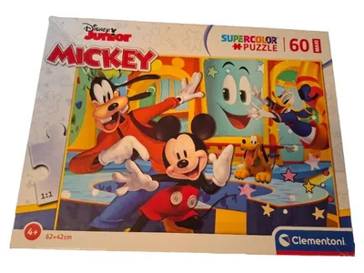 Clementoni Supercolor Maxi Puzzle 60 Teile Disney Junior Mickey Mouse