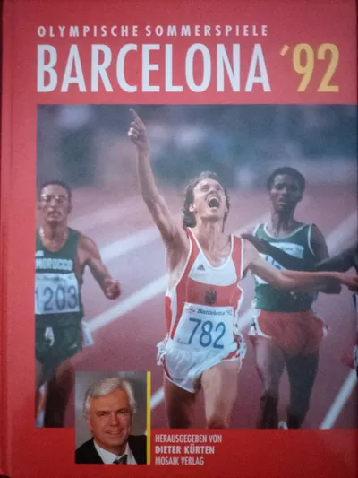 Olympische Spiele Barcelona 1992 Buch Hardcover Dieter Kürten Mosaik Verlag
