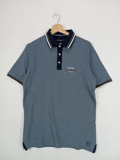 CASAMODA Herren Poloshirt Einheitsgröße Blau Casual