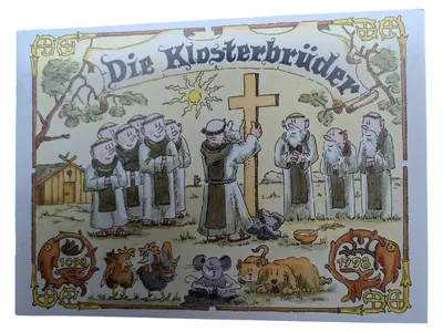 Die Klosterbrüder Puzzle 250 Teile Mönche Kloster 1098-1998 Jubiläum