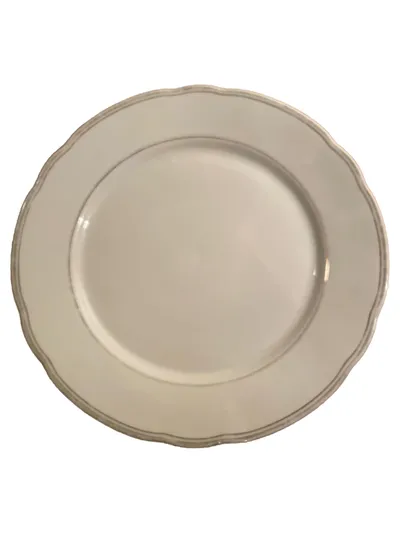Bavaria Essteller Porzellan Weiß Klassisch 20 cm