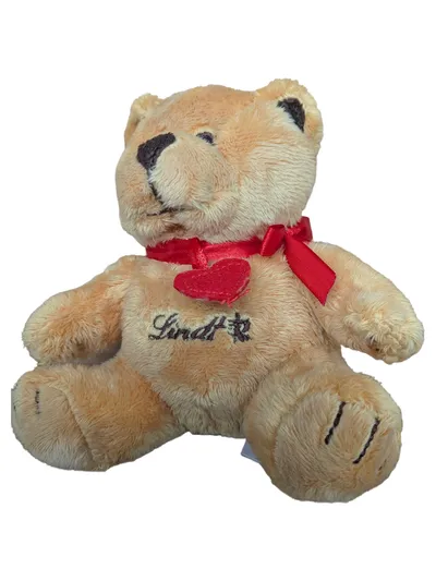 Lindt Teddy Bär Kuscheltier Braun Weihnachtlich Charmant 12cm Stofftier