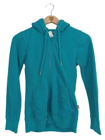 Engelbert Strauss Damen Sweatjacke Kapuzenjacke Türkis Gr. XS