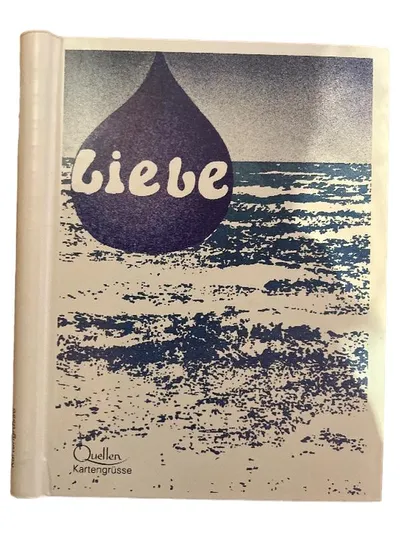 Liebe - Geschenkbuch Quellen Kartengrüsse Minibuch Hardcover