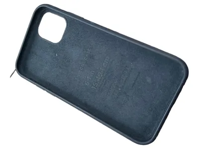elago Handy Schutzhülle iPhone 11 Silikon Case Schwarz Casual