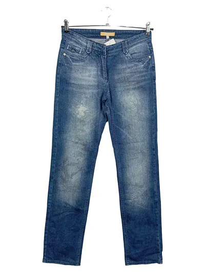 BIBA Damen Jeans Straight Leg Blau W28/36/S Casual Denim Hose