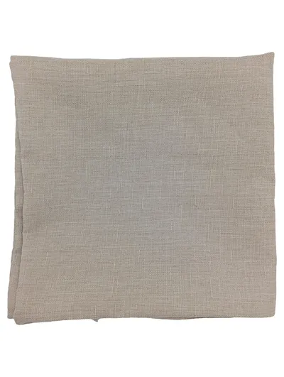 Kopfkissenbezug 40x40 cm Beige Polyester Kissenhülle Dekokissen