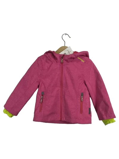 Northville Softshelljacke Mädchen Outdoorjacke Gr. 98 Pink Kapuze Winddicht