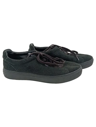 TOMMY JEANS Sneaker low Herren 41 Schwarz Leder Casual Streetwear