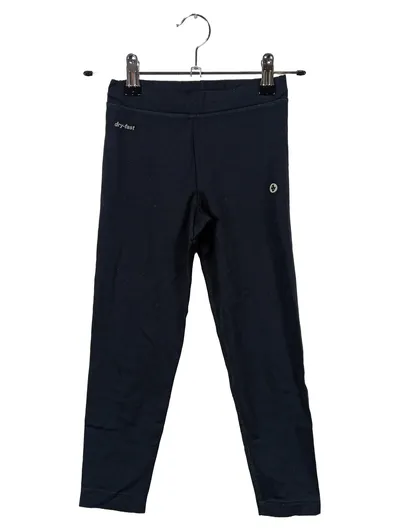 ALEX Kinder Sport Leggings Blau Gr. 128 dry-fast Polyester